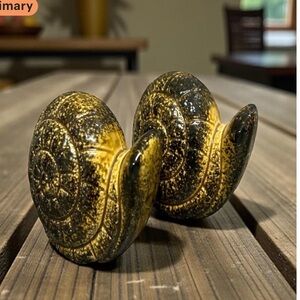 Vintage Eaton's Canada Large Snail Salt and Pepper Shakers
